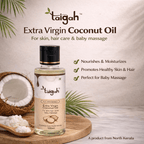 Pure, Chemical-Free Coconut Oil for Sensitive Skin, 100 ml