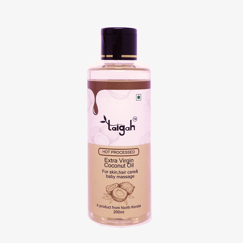 Pure, Chemical-Free Coconut Oil for Sensitive Skin, 200 ml