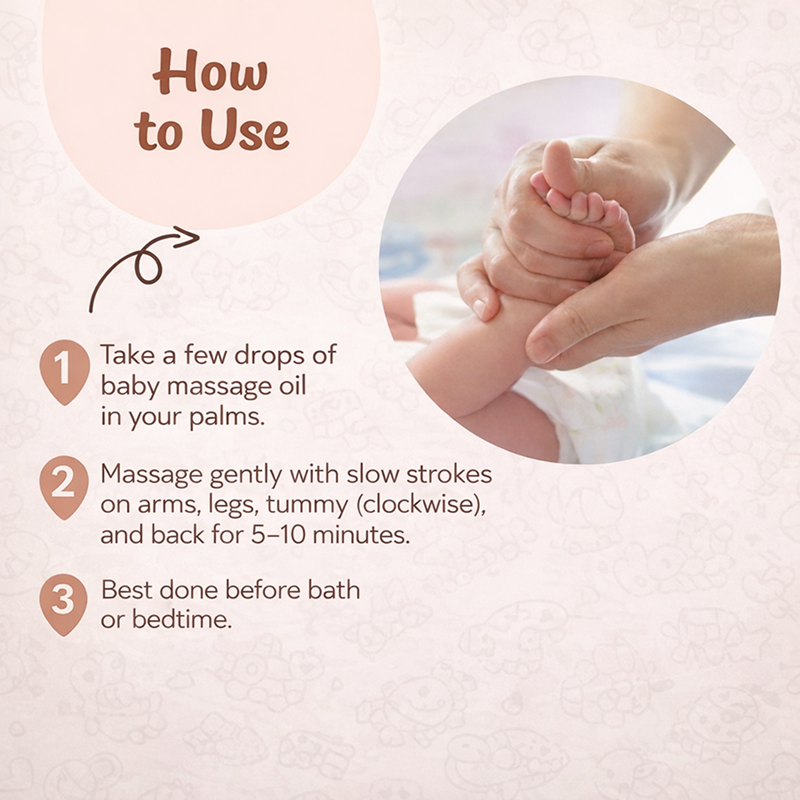 Pure, Chemical-Free Coconut Oil for Babies, 100ml