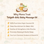 Pure, Chemical-Free Coconut Oil for Babies, 100ml